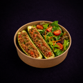 Zapallitos rellenos con ensalada
